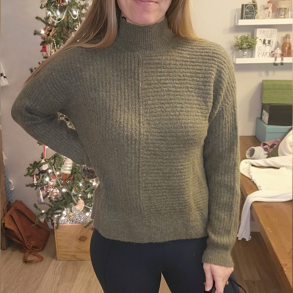 Green sweater